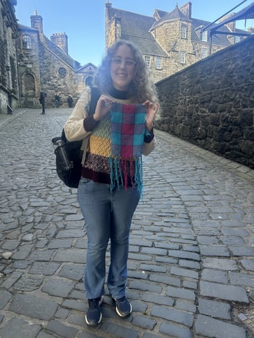 CaitlynODell_TartanWeaving@StirlingCastle