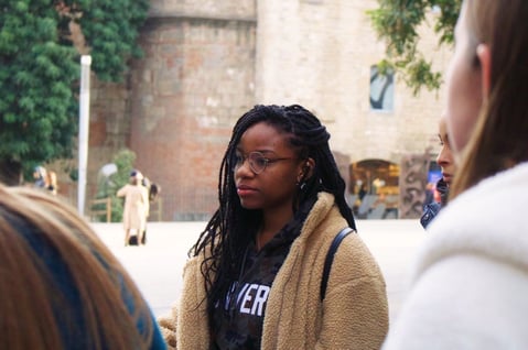 Wilnyde, being a black student in Spain blog post